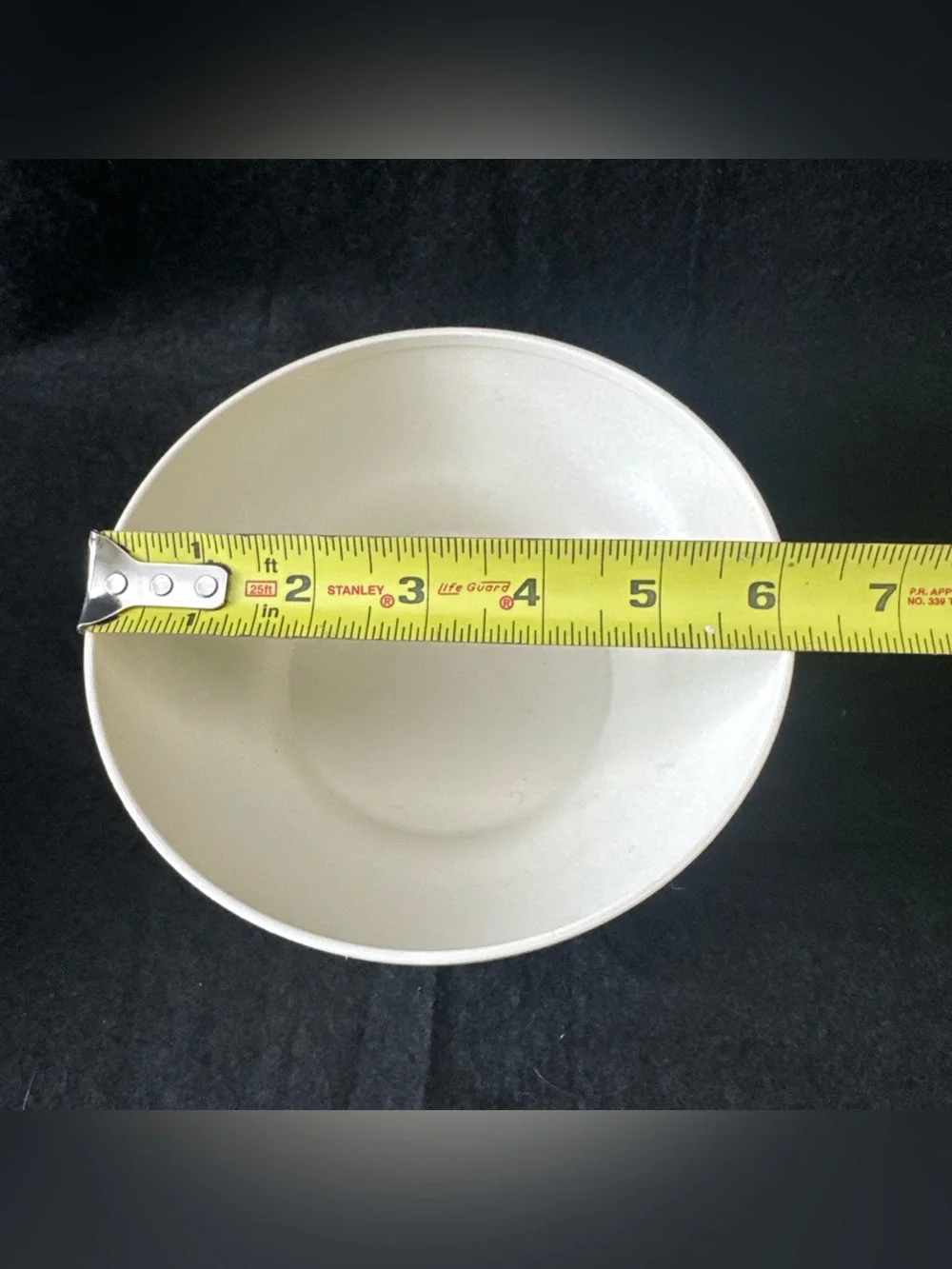 Tupperware Bowl Lot of 6 #890 -36 Almond Footed Cereal Soup Bowls Vintage
